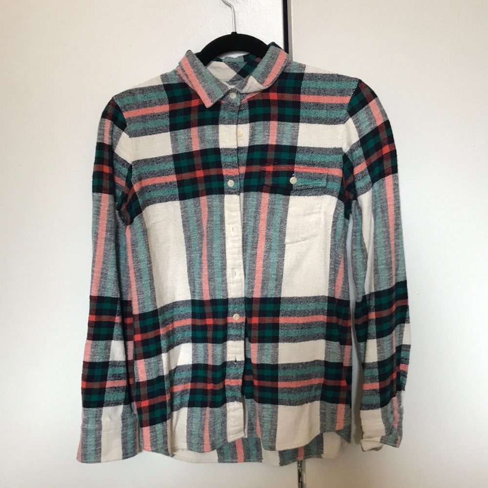 J Crew flannel shirt size 6